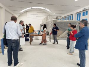 La visita alla nuova sede Issp